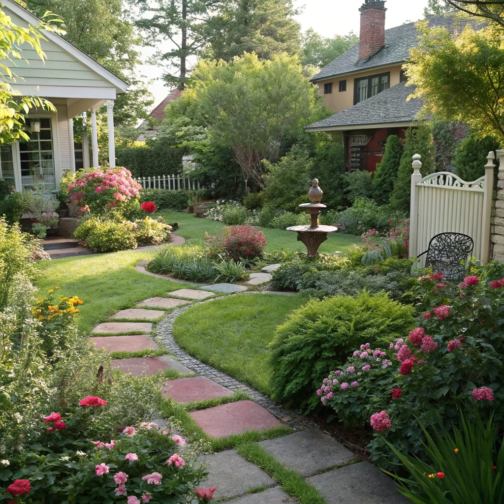 Front yard garden design